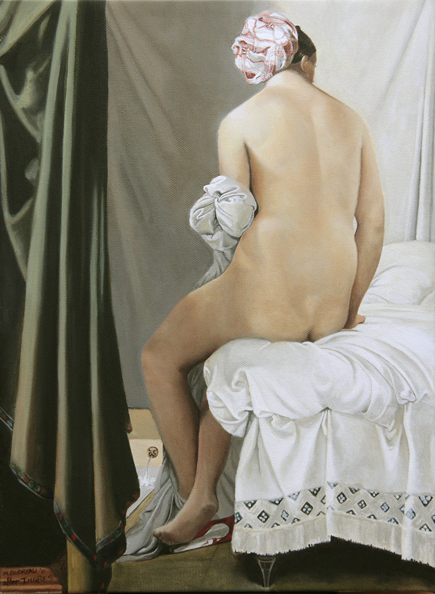 The Bather - after Ingres