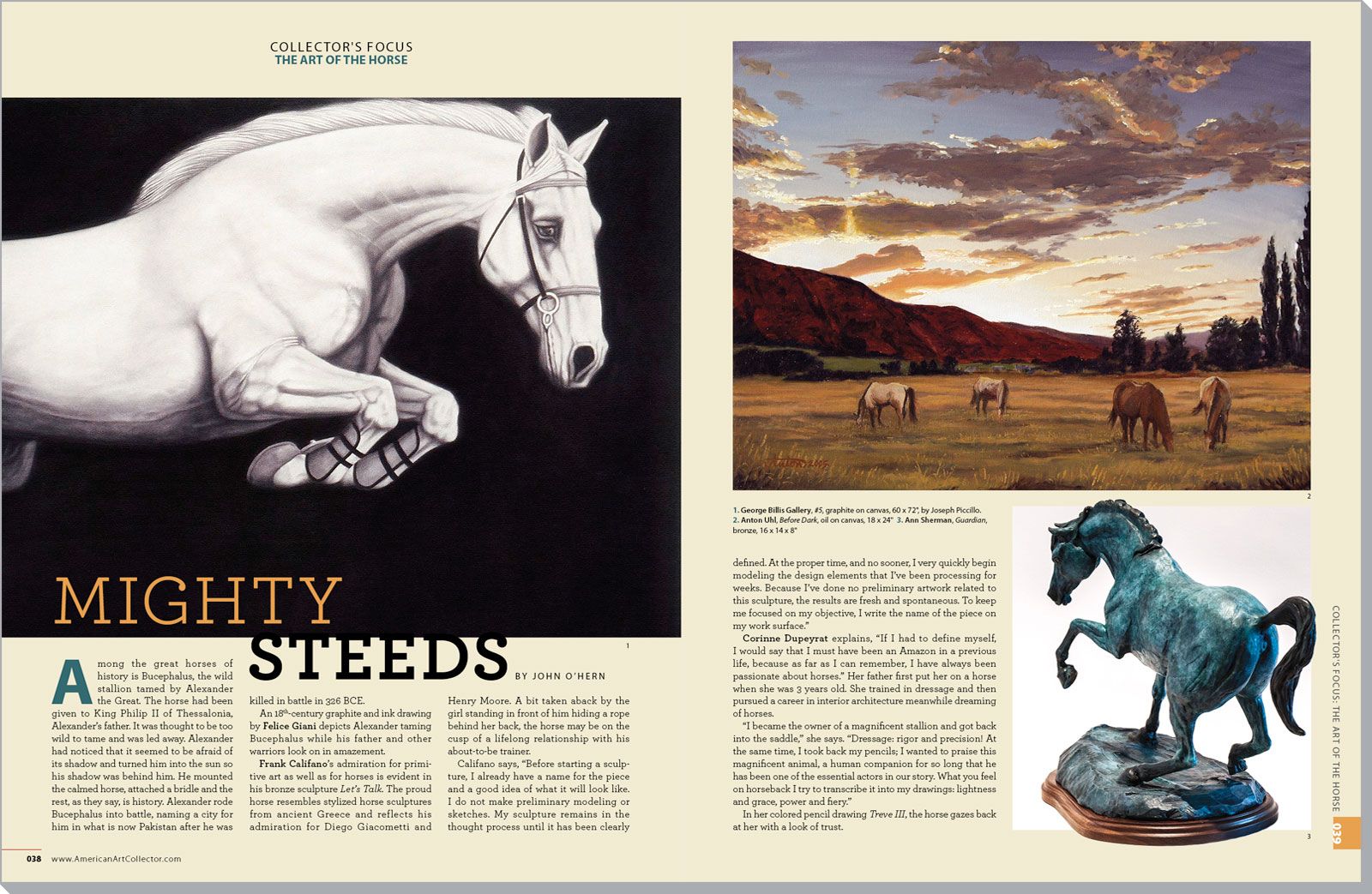 American Art Collector A Monthly Magazine for Collectors, Galleries