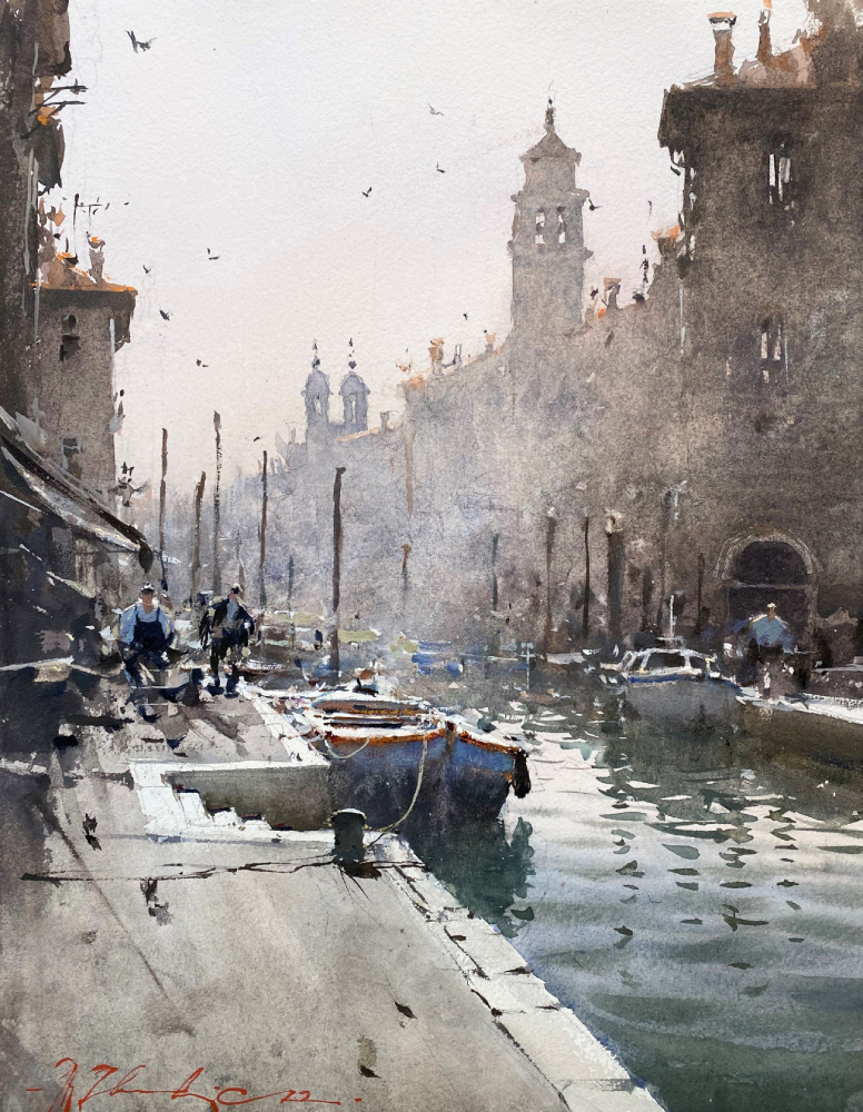 Morning Delivery Venice