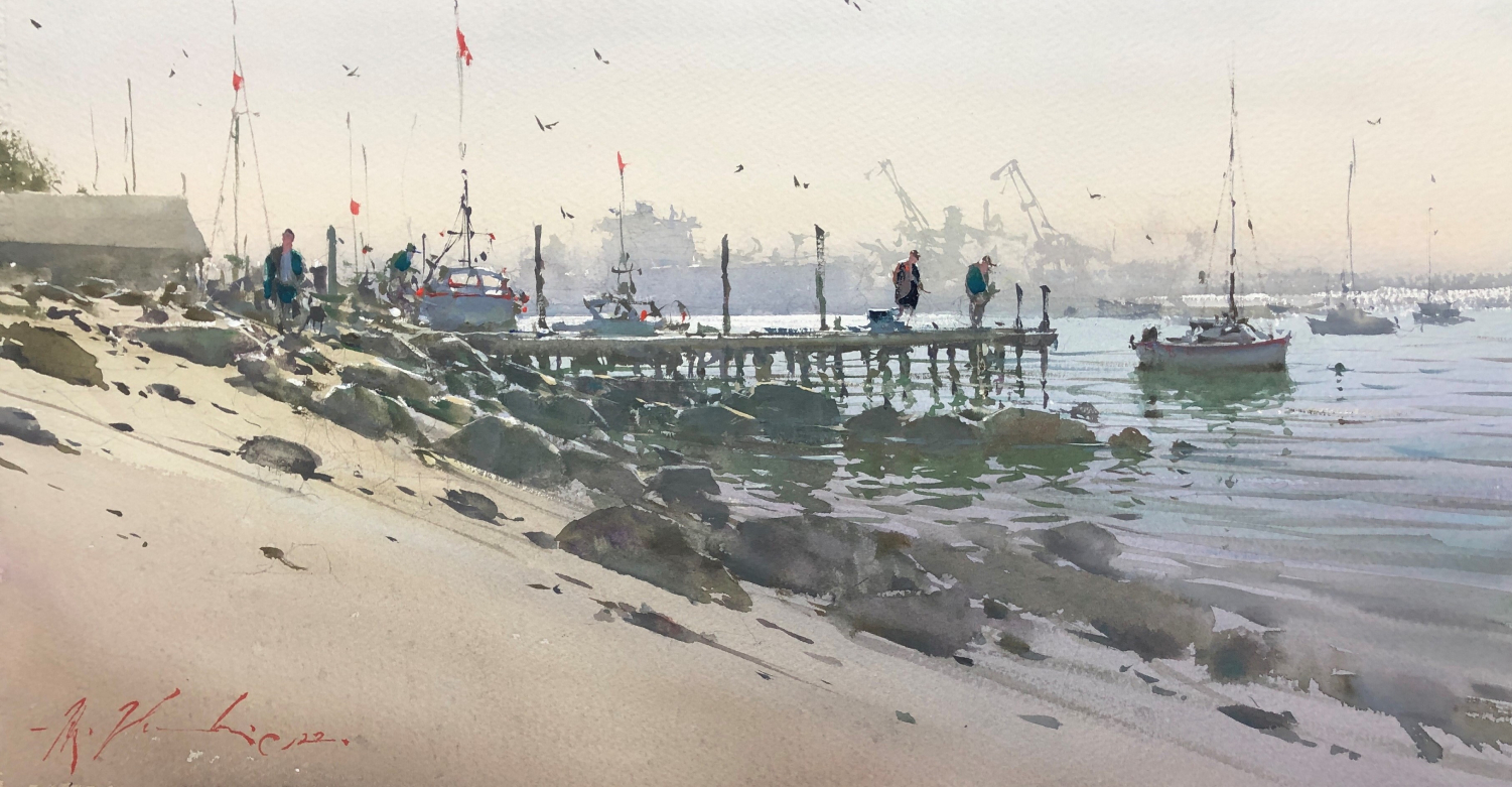 Evening's Low Tide