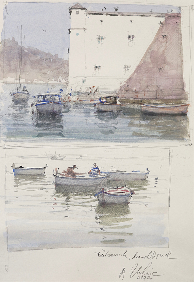 Dubrovnik Port, Study