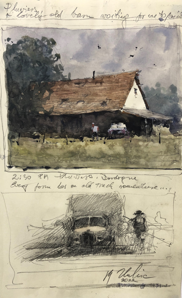 Barn Study, Dordogne