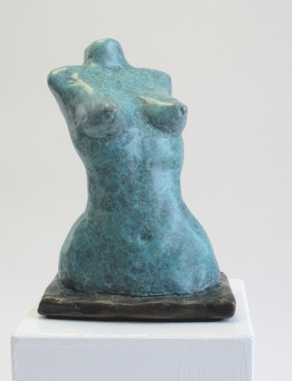 Female Torso in Blue