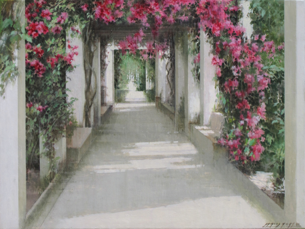 Flores en la Pérgola