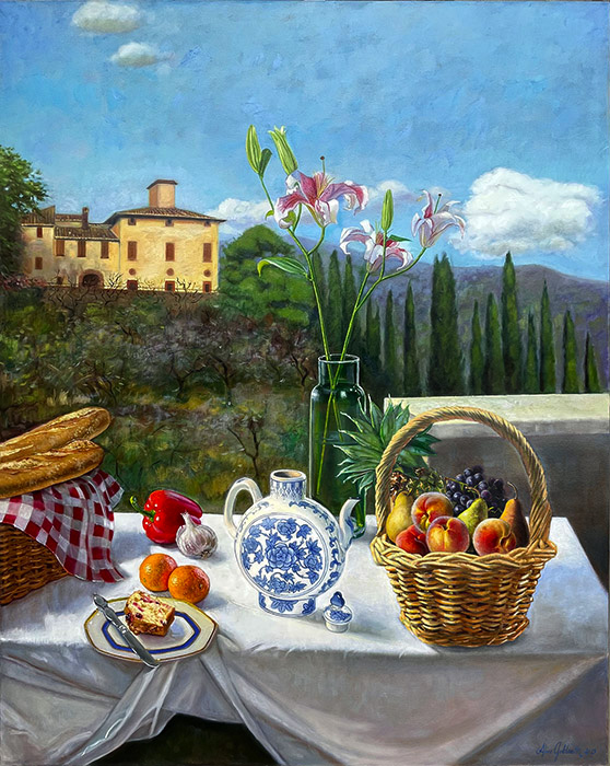 Luncheon on a Tuscan Hilltop