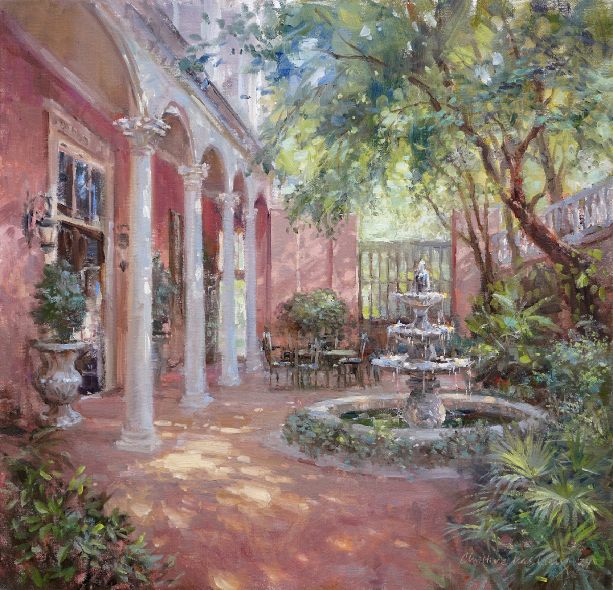 Shady Courtyard