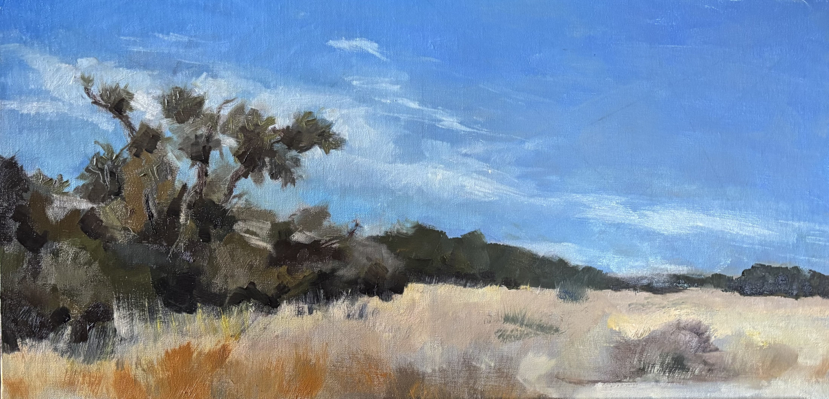 Quiet is in the Air, Cottonwood Wash, Galisteo Basin