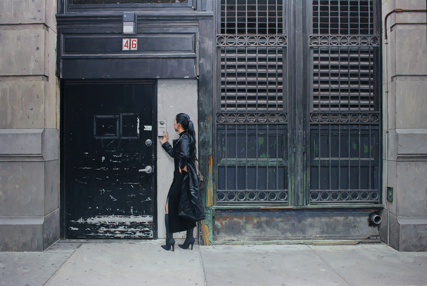 Black Doorway