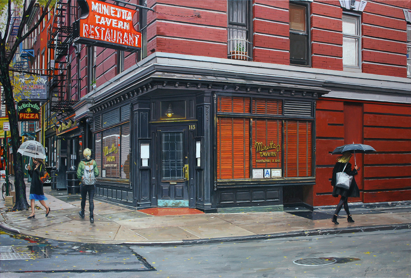 Corner in Greenwich Village