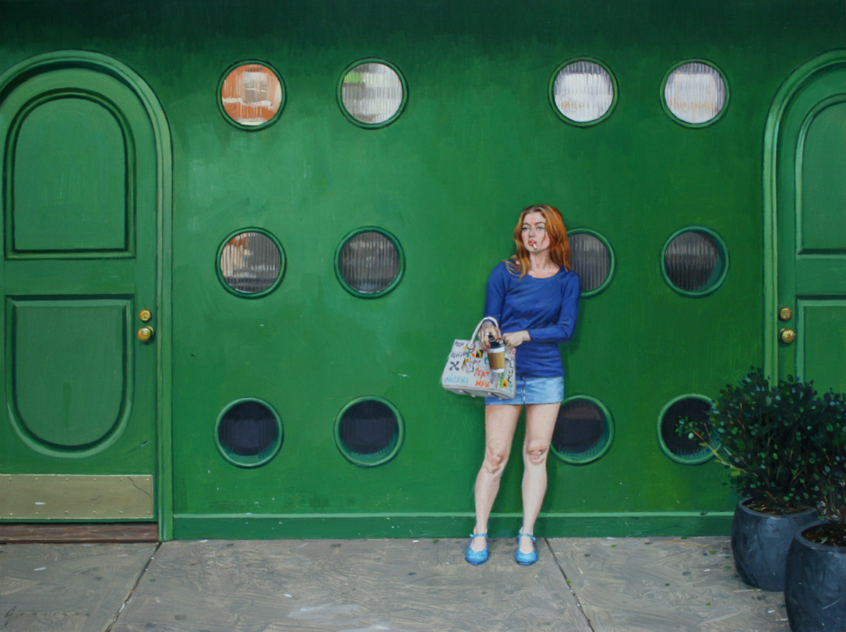 Green Facade in Manhattan
