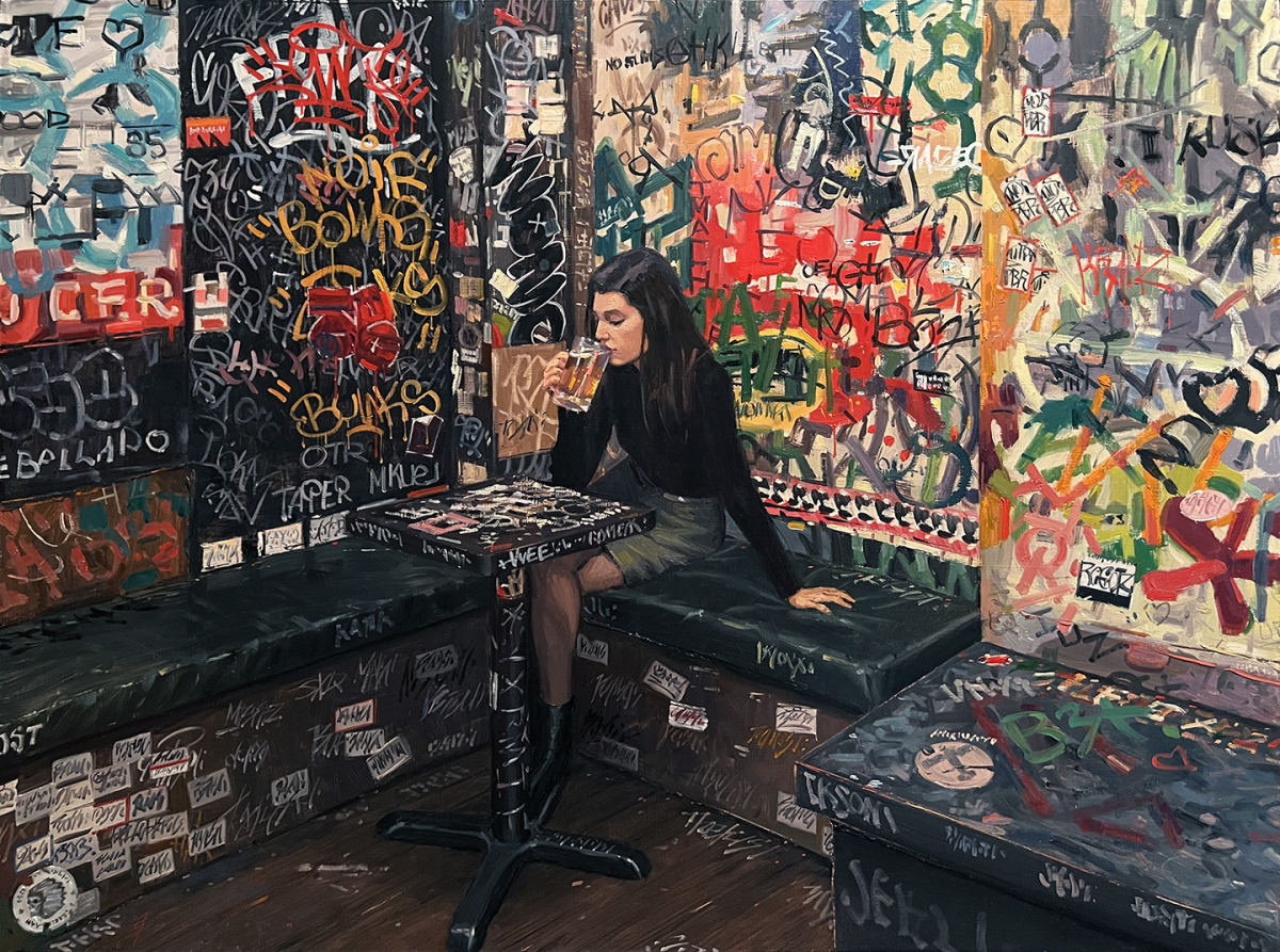Heather at Punk Bar
