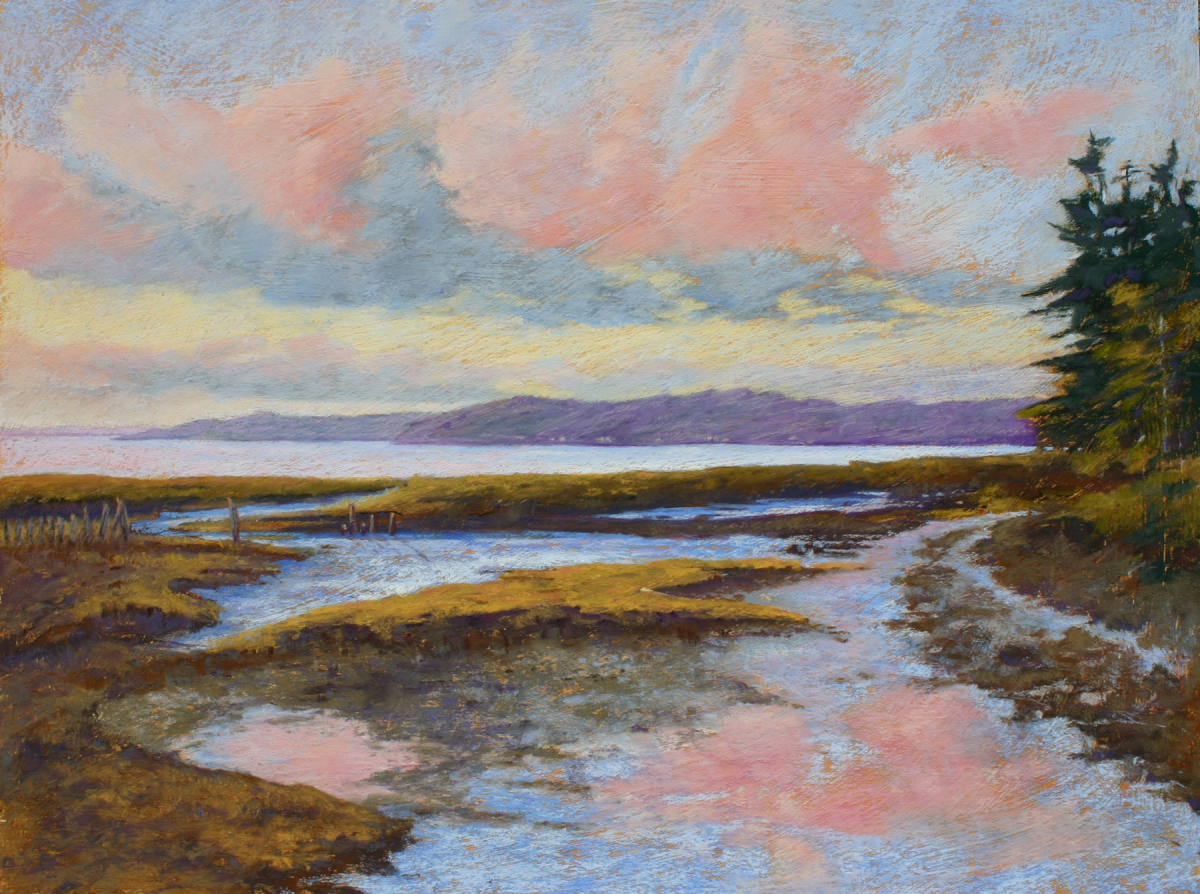 Evening, Scow Bay Slough