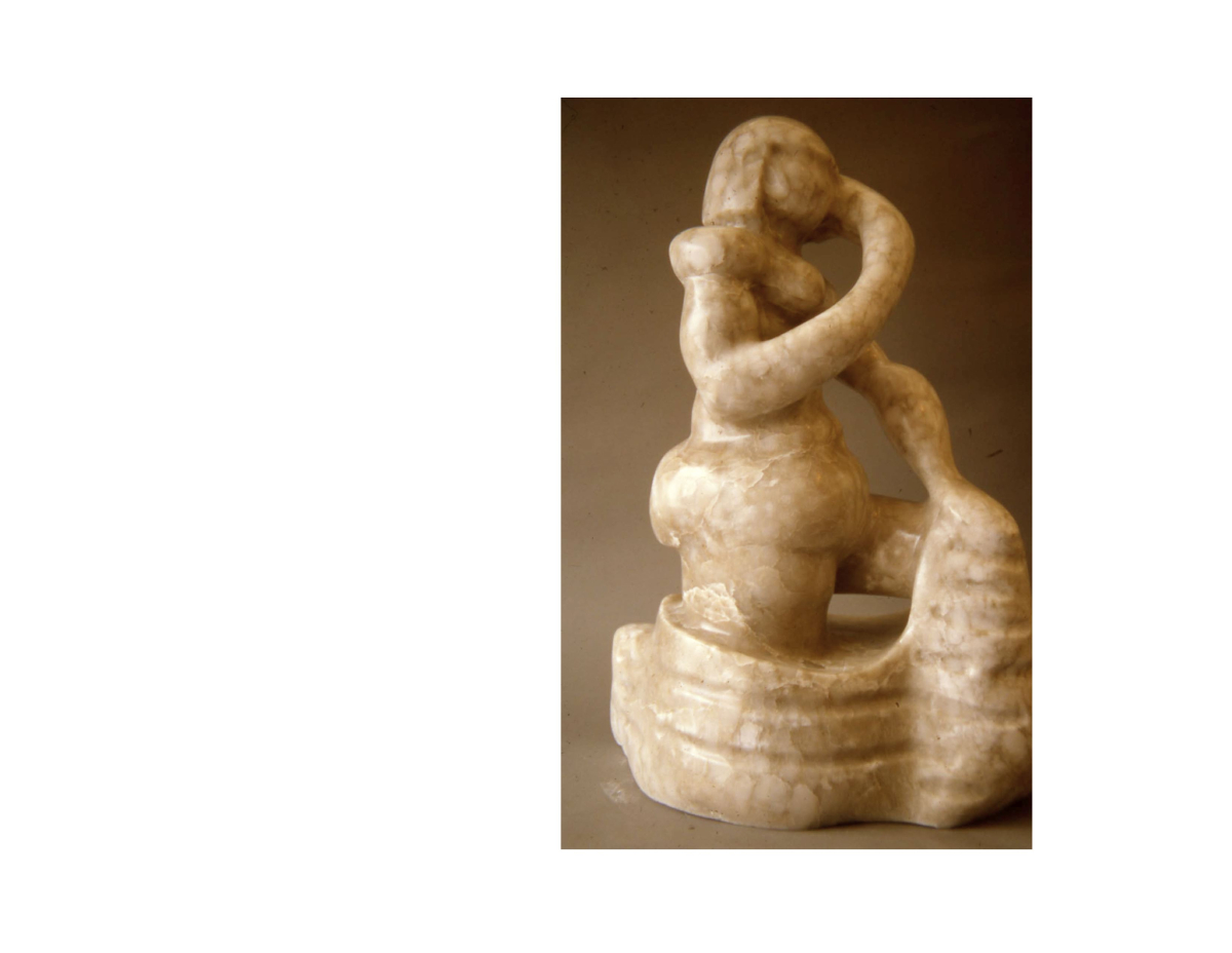 Woman with Drapery