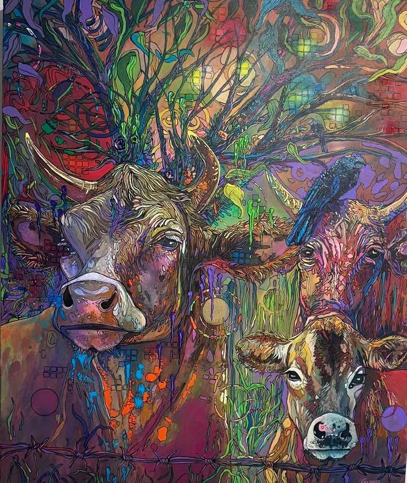 Melting Cows