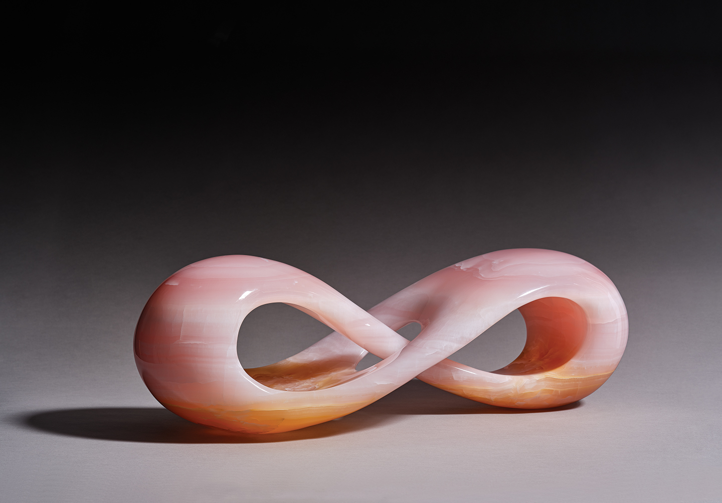 Pink Persian onyx, 33" long