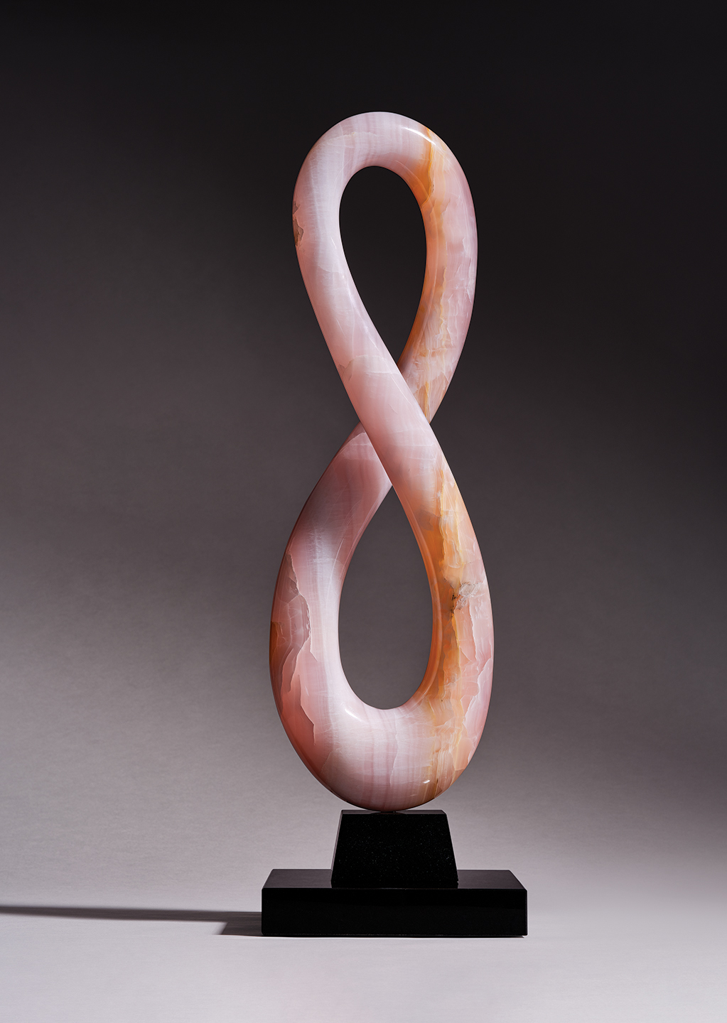 Pink Persian onyx, 39" tall