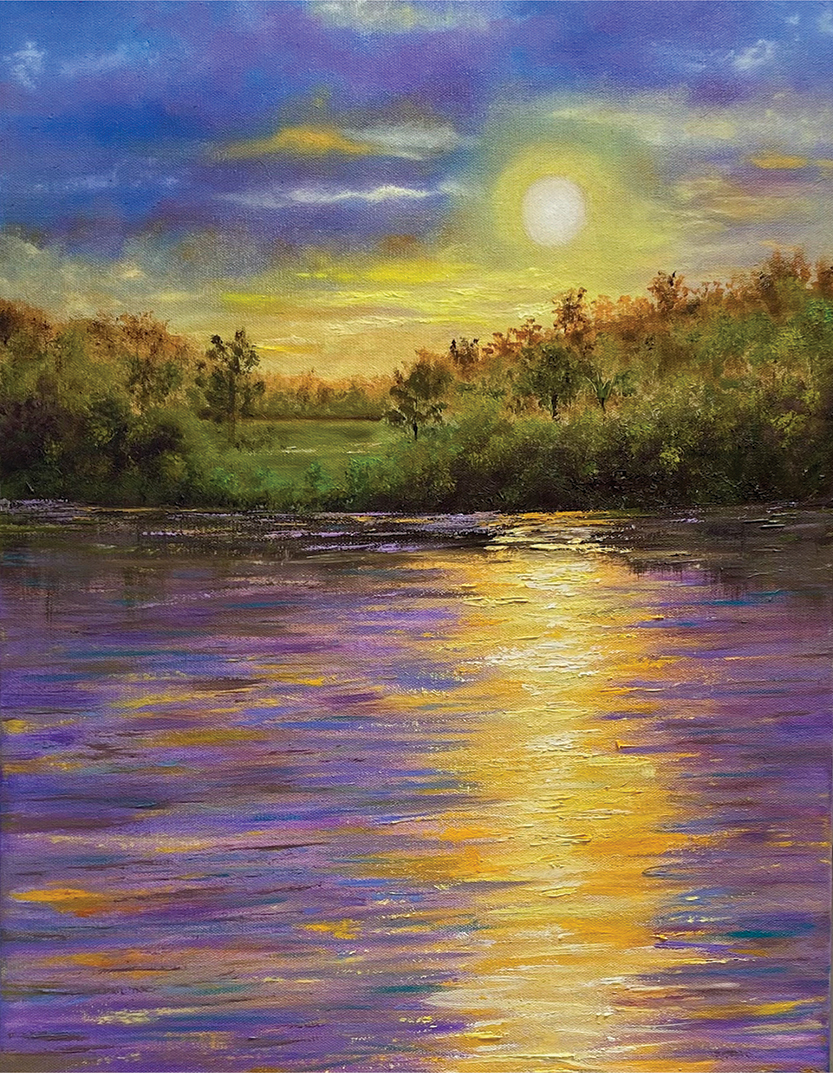 Sunset Over Cub Lake