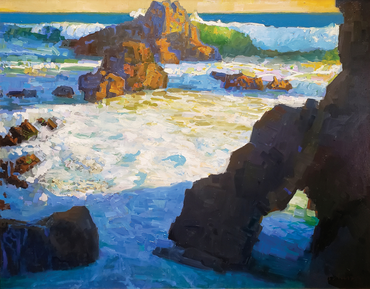 Afternoon Foam and Surf El Matador Beach Malibu