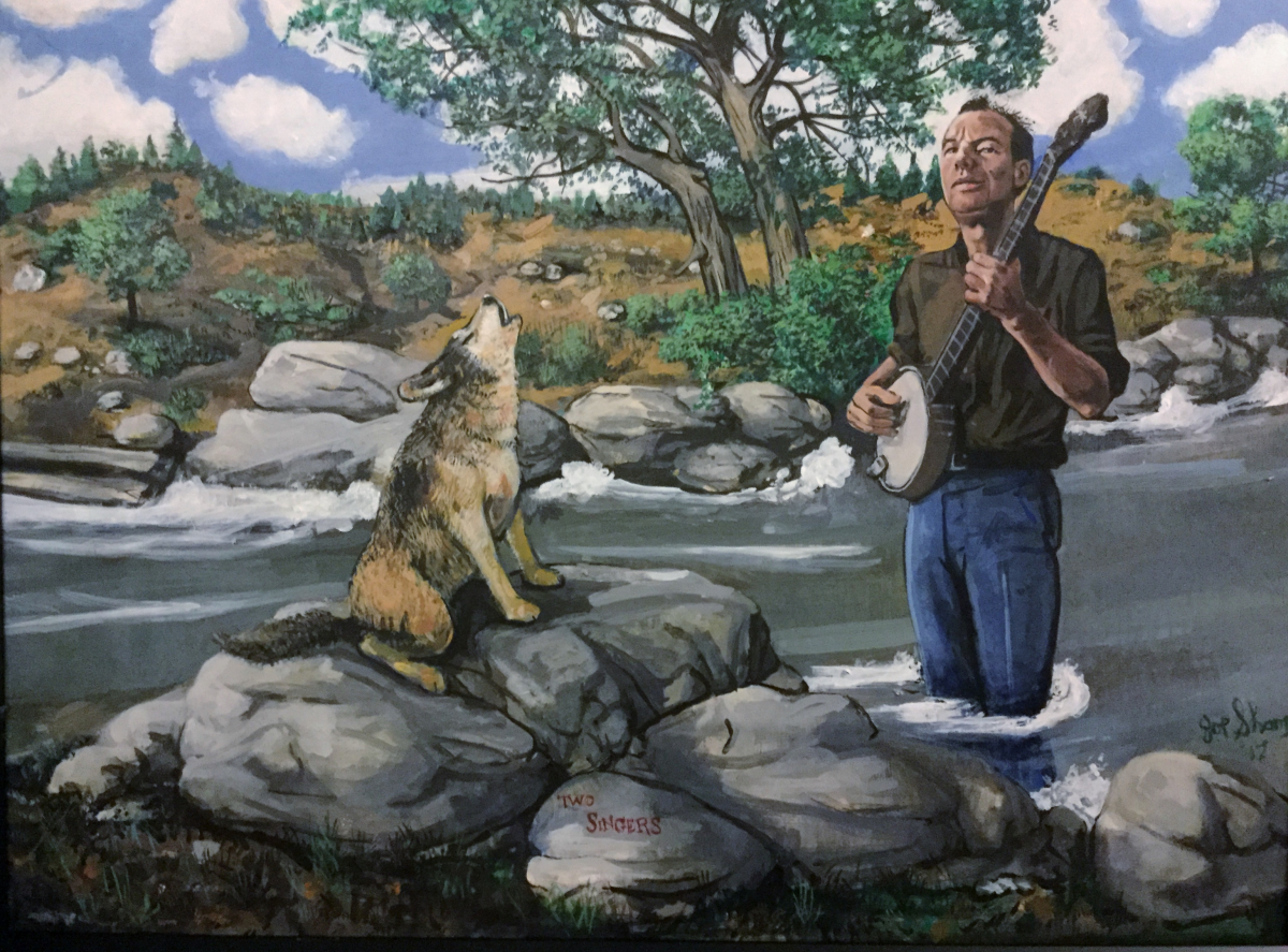 Two Singers (Pete Seeger)