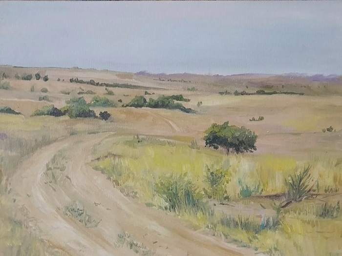 Road Through the Steppe