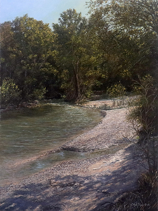 Shadow Play on Meridian Creek