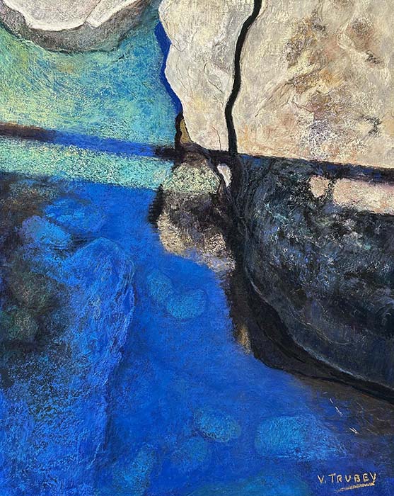 Emerald Creek #3 from a Bridge