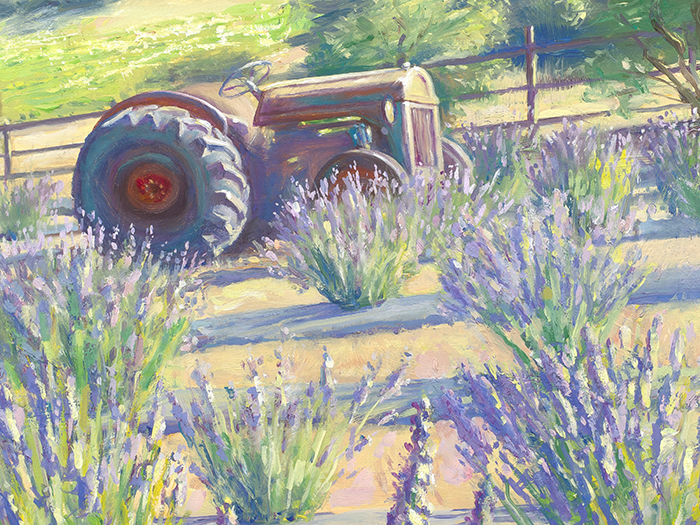 The Lavender Tractor