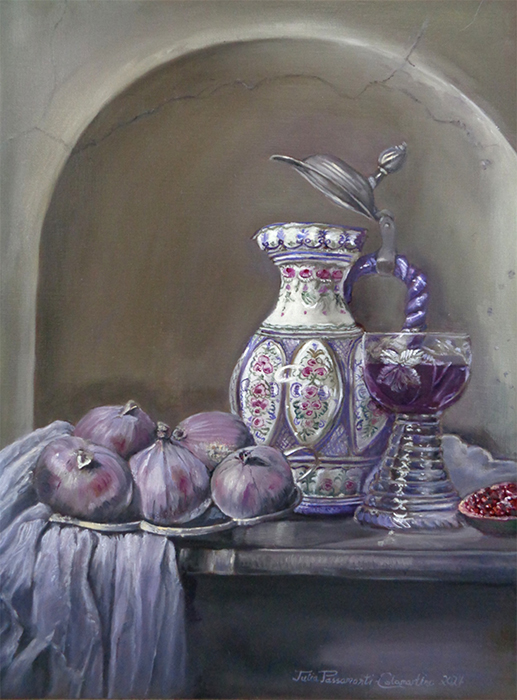 Still Life in Purple