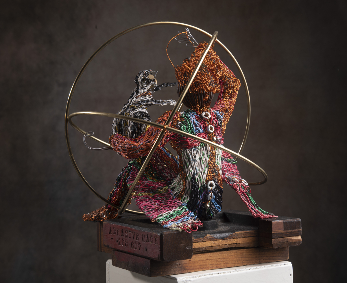 Three Ring Pandemic Circus - Girl with a Cat