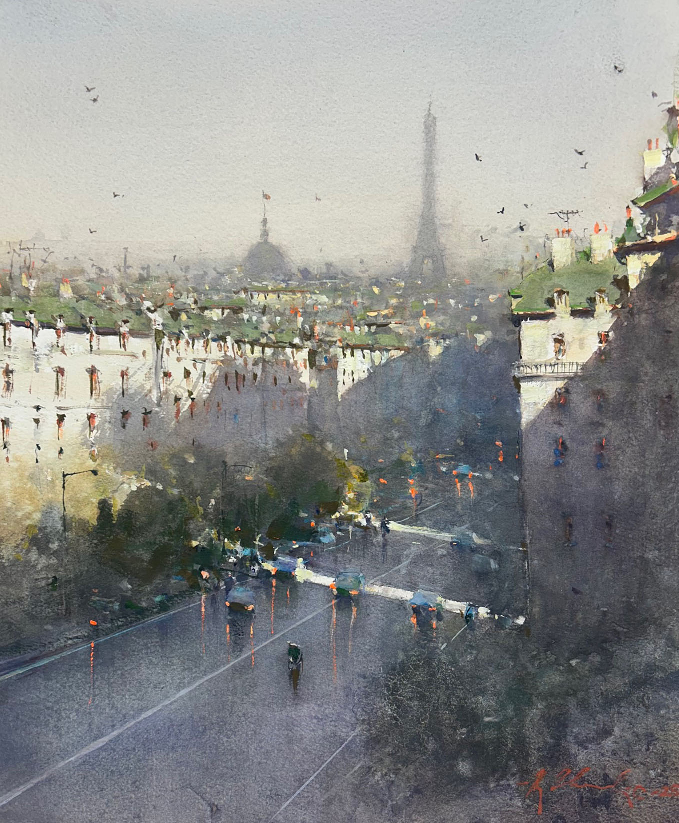 Late Afternoon, Paris