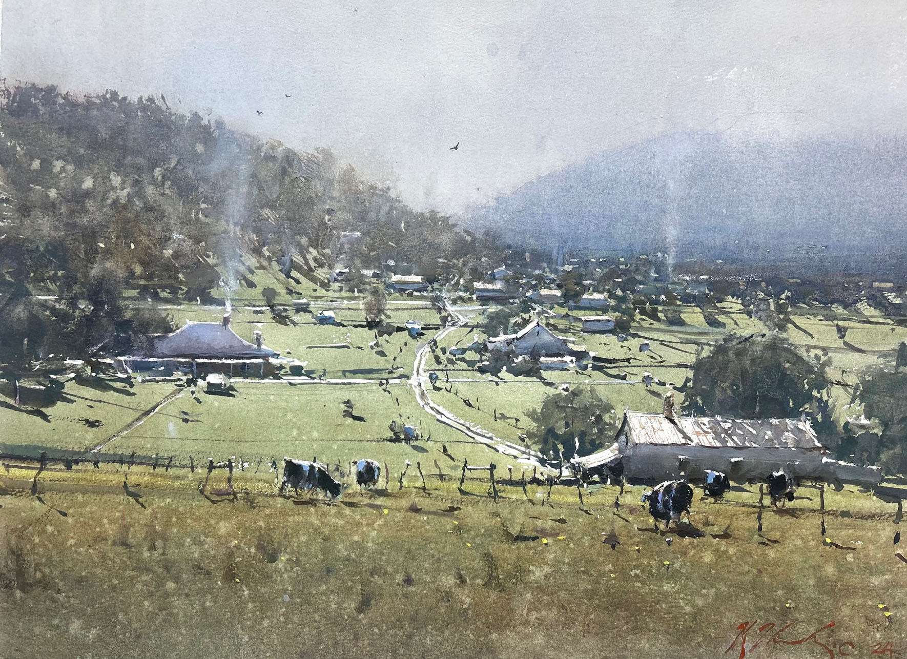 Milking Time, Australia