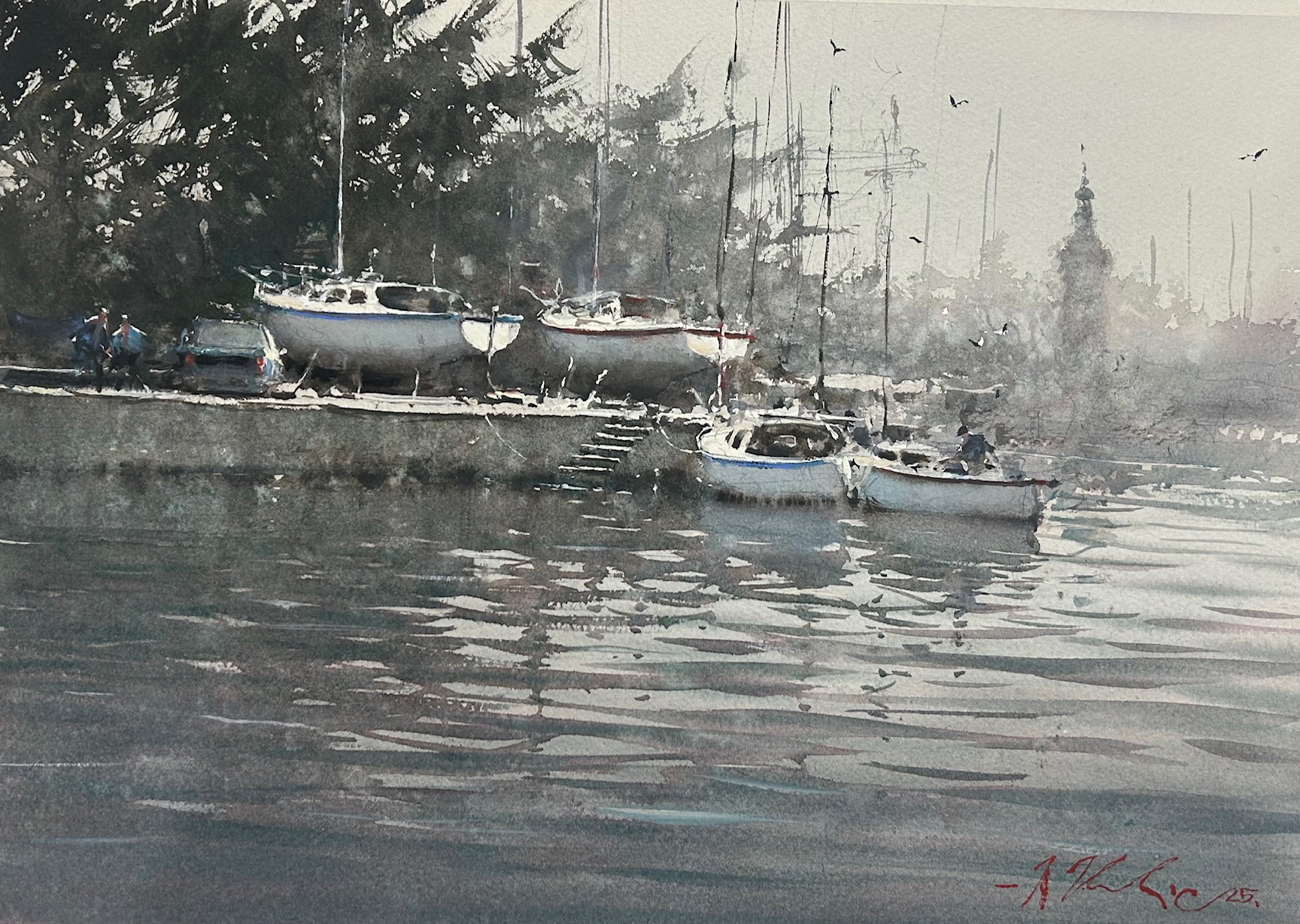 Mooring Up, Melbourne