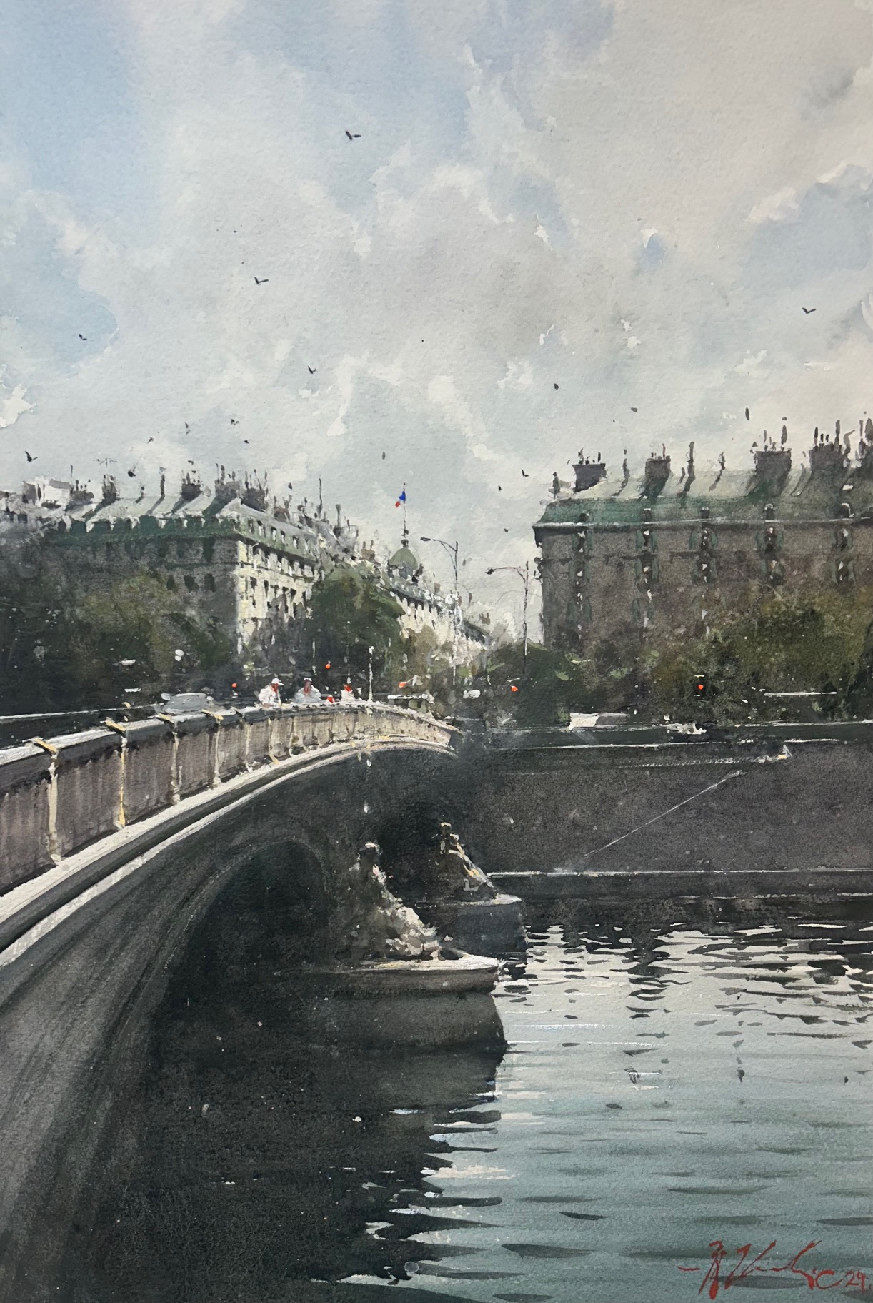Pont des Invalides, Paris