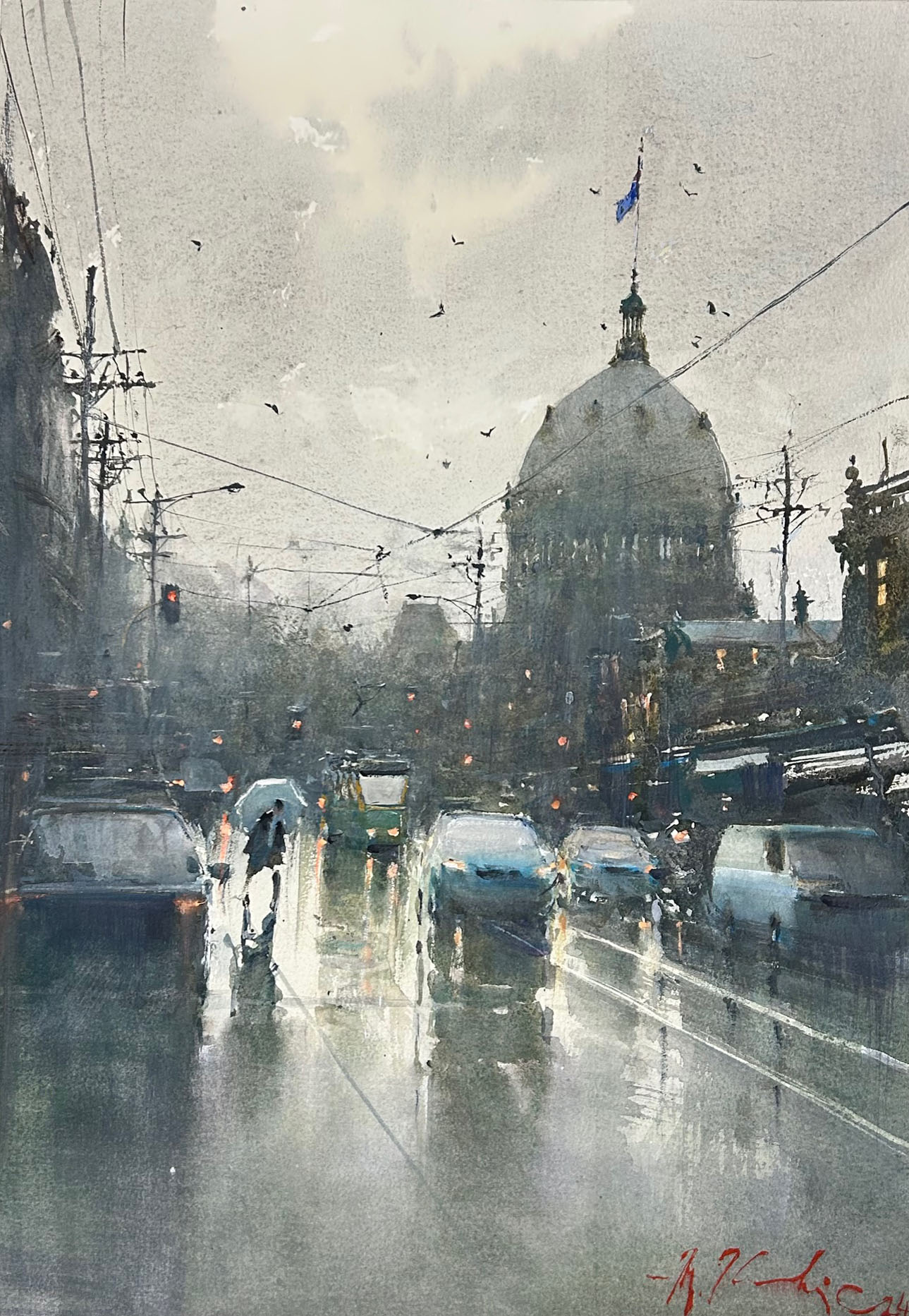 Winters Day in Melbourne