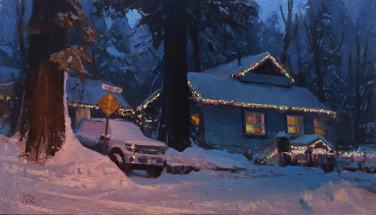 Winter in the Mountains