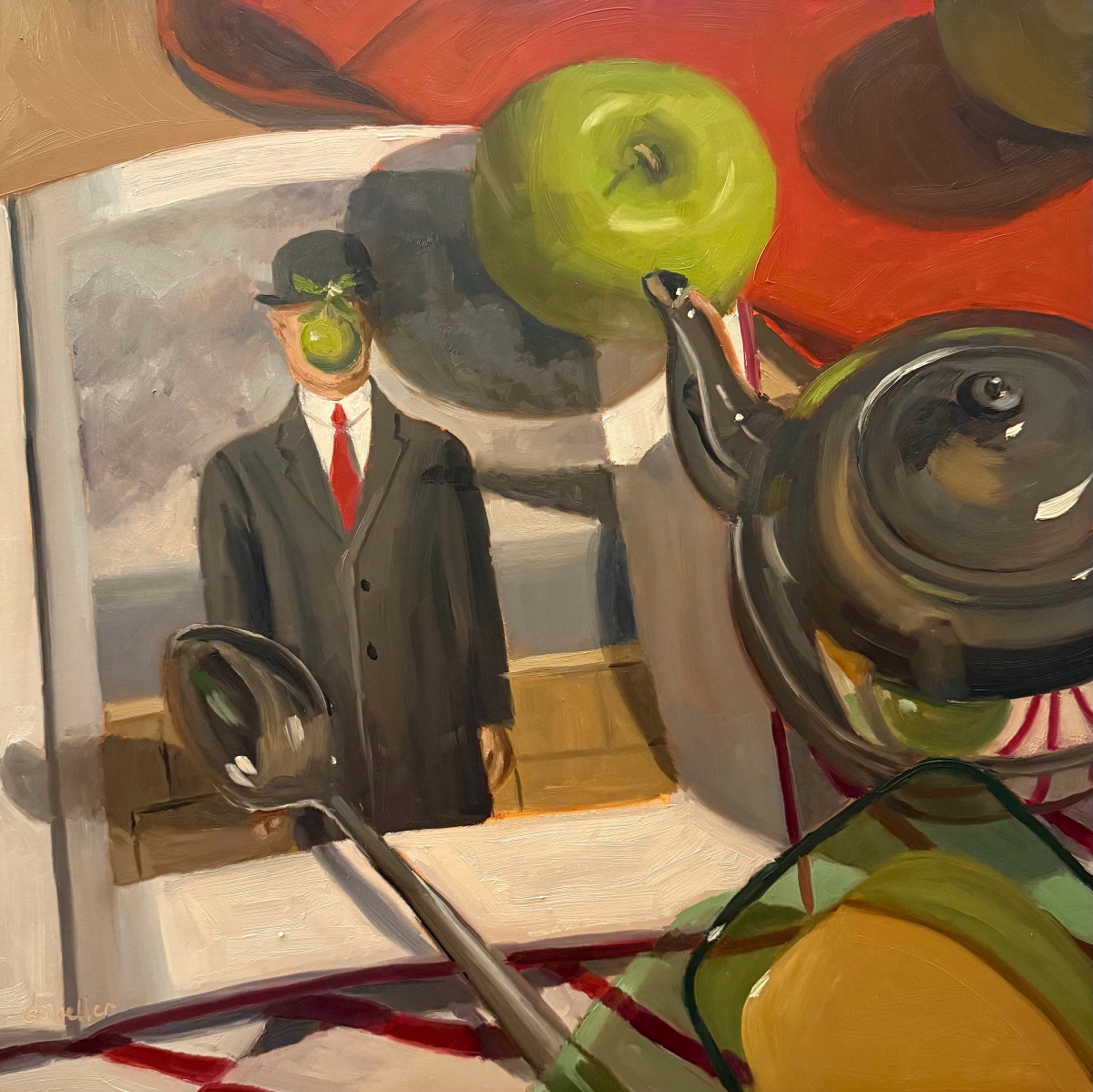 Coffee with Magritte