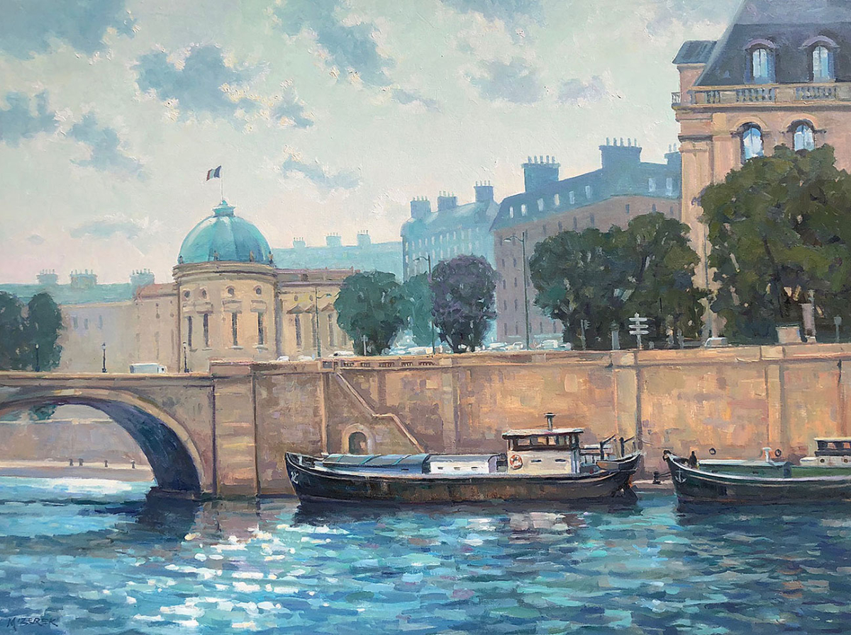 Morning Light On The Seine