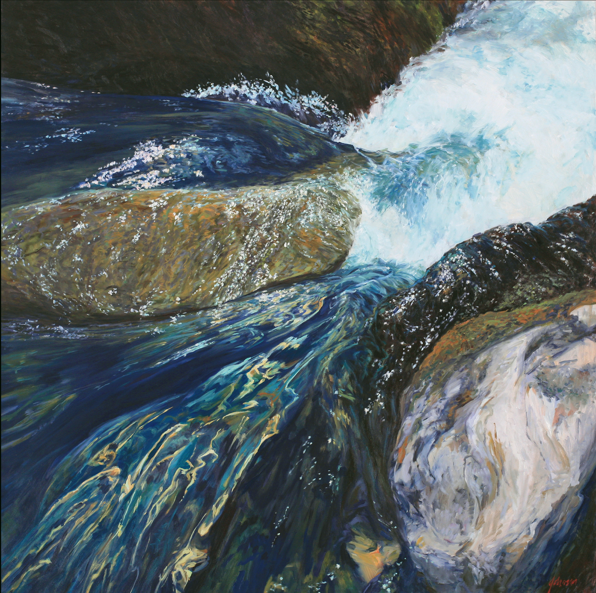 Bash Bish Pool III, Confluence