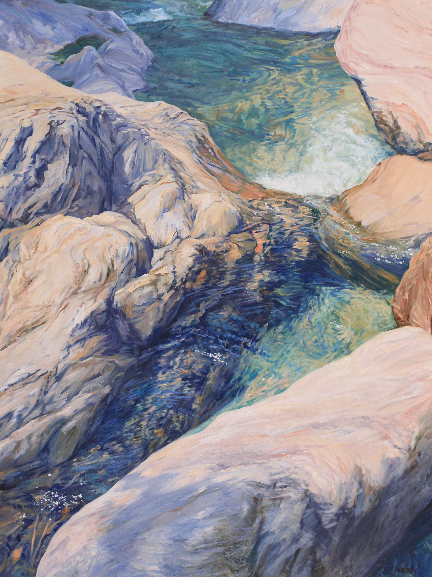 Bash Bish Pool II, Below the Falls