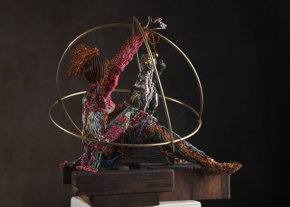 Three Ring Pandemic Circus - Girl with Cat