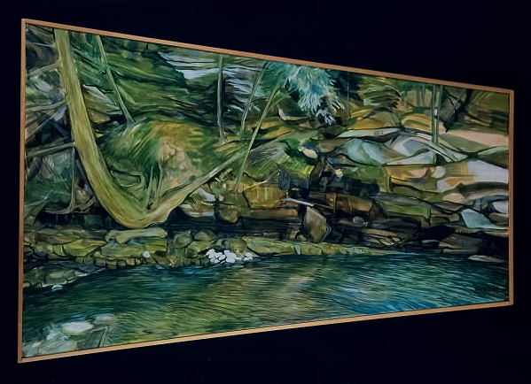 Green, Moss, and Rock