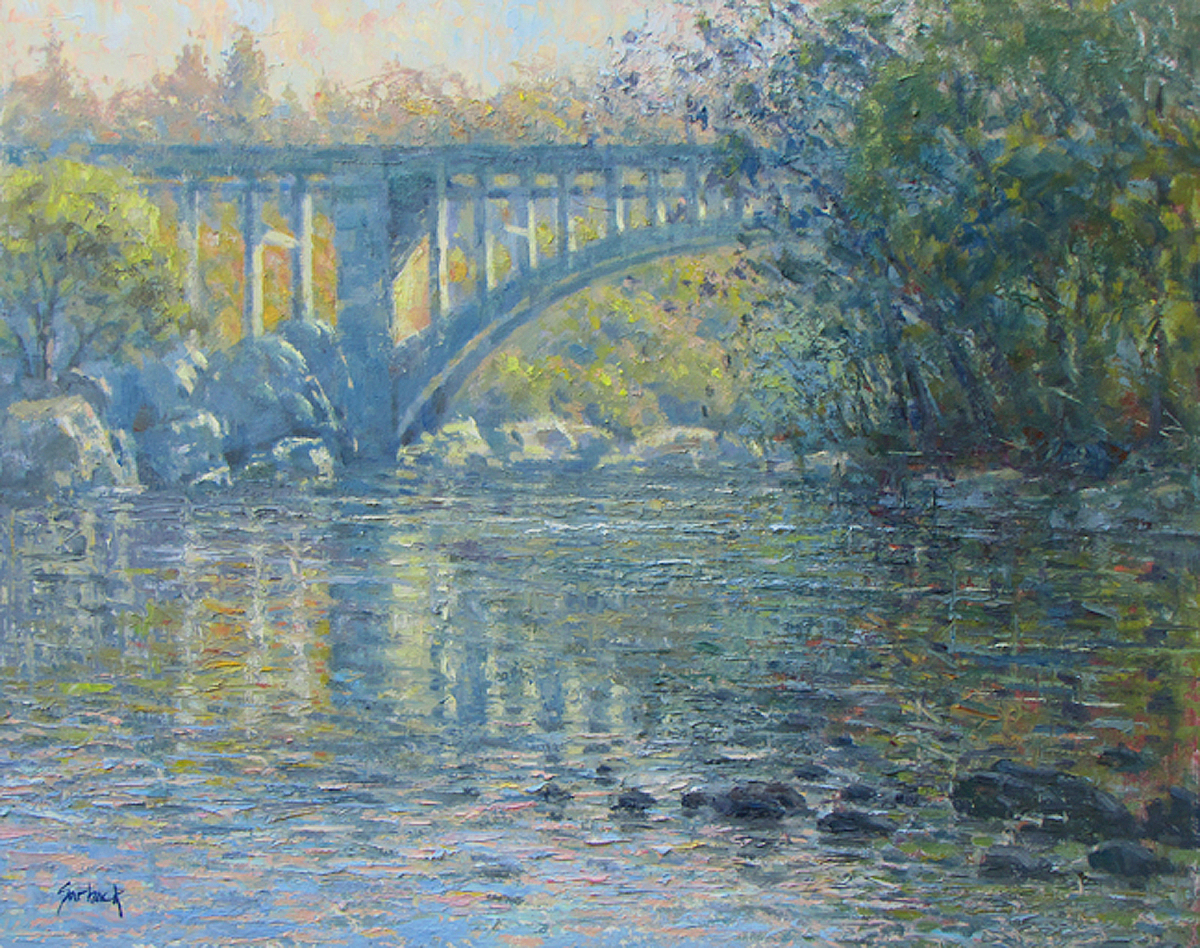 Dawn at the Old Bridge