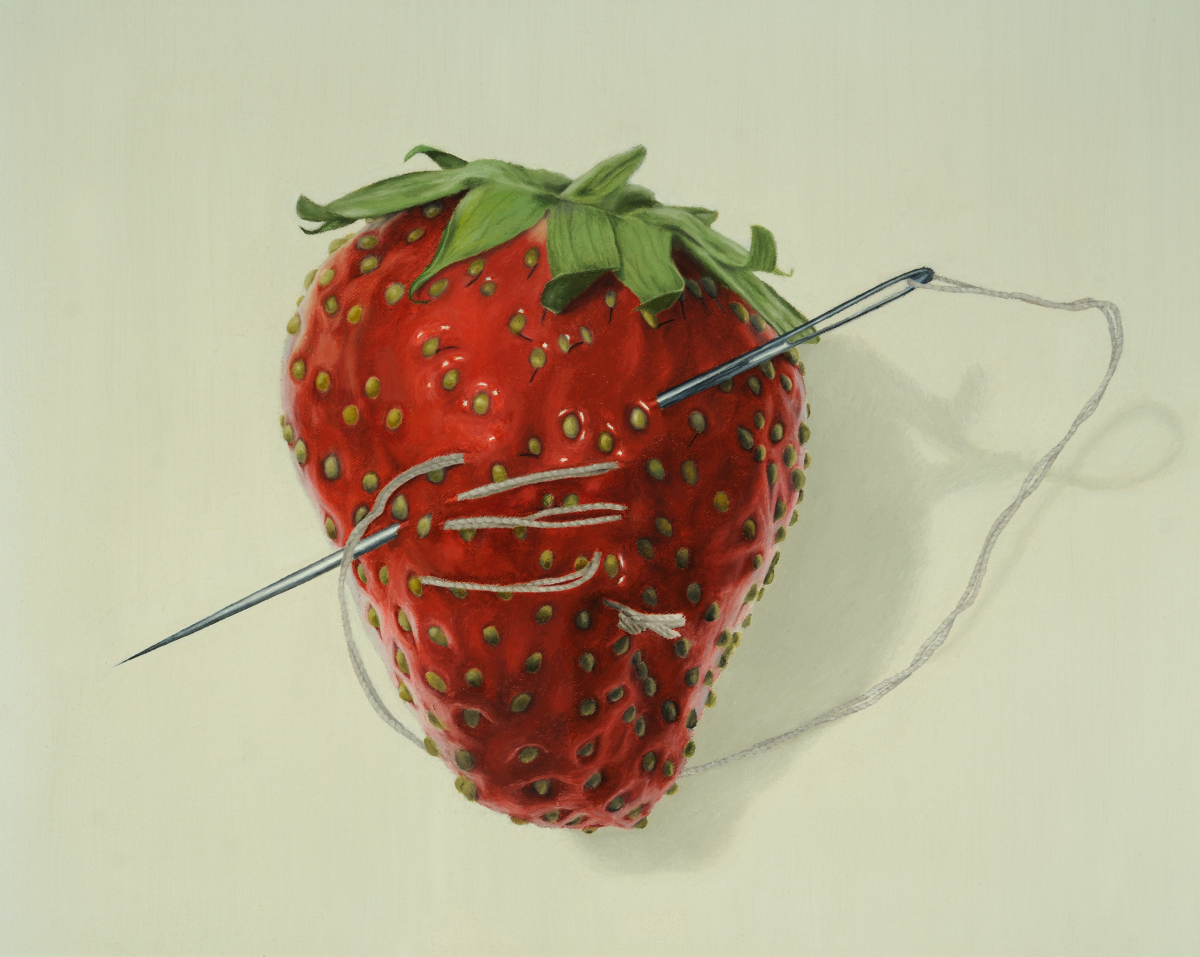 Sewing A Strawberry