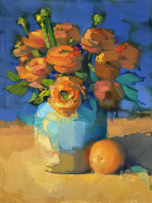 Orange Ranunculus