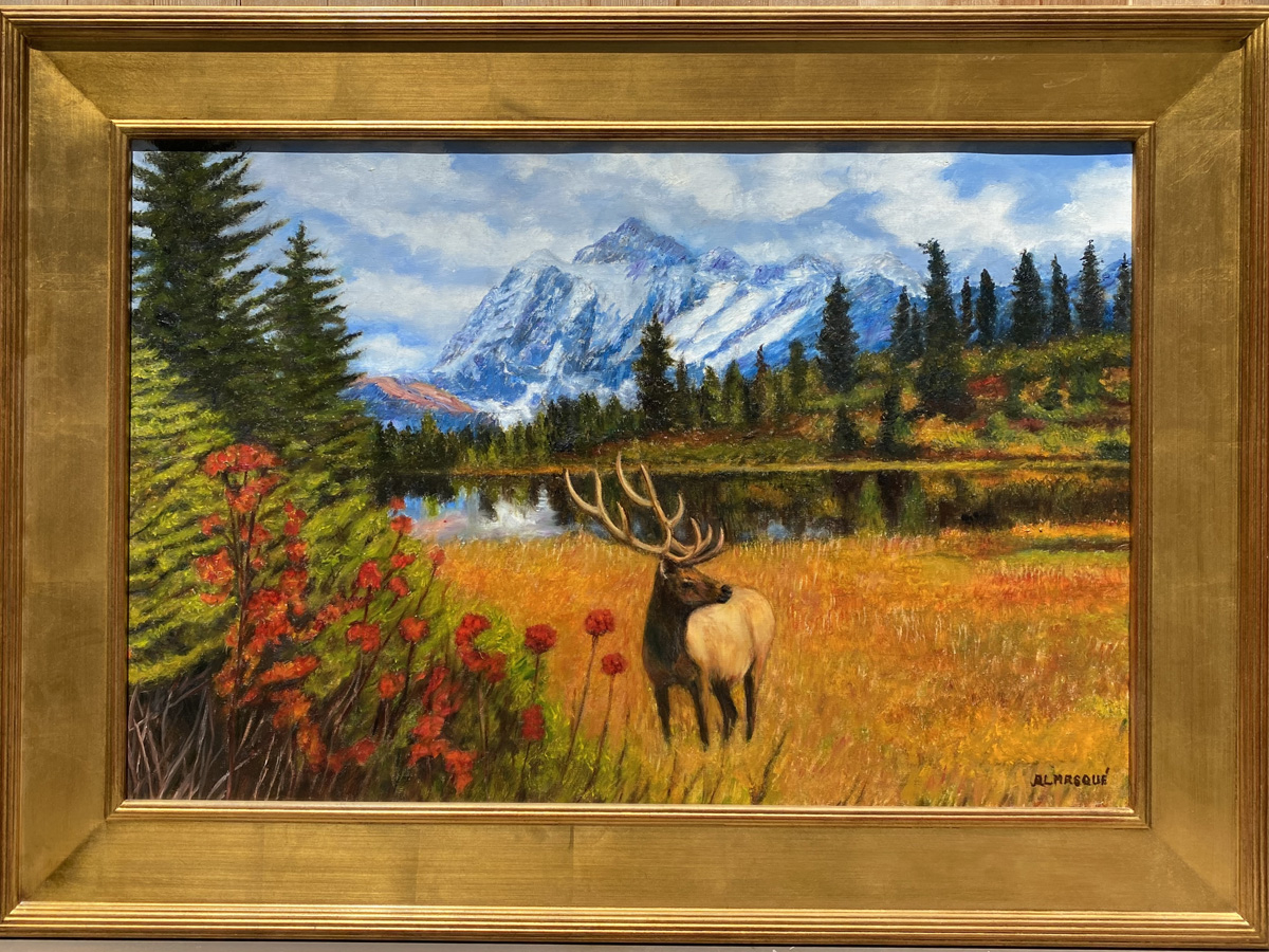 Elk at the Mountain Meadows
