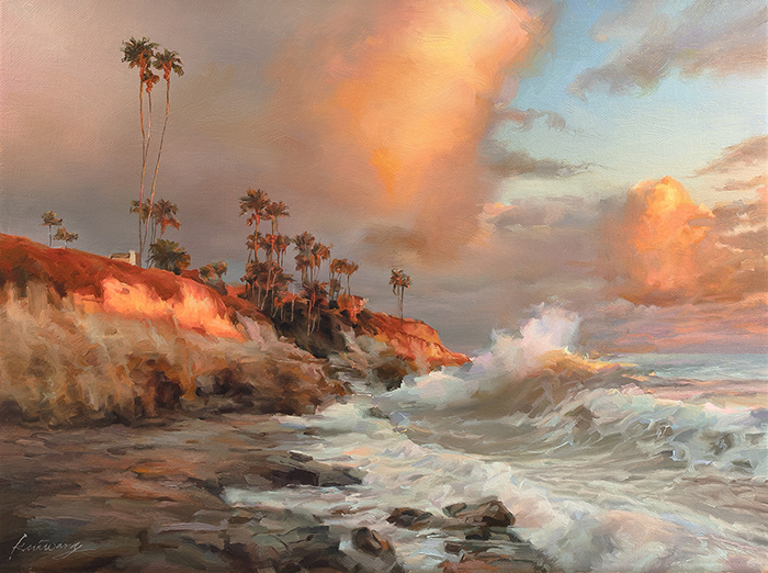 Golden Afterglow - Laguna Beach