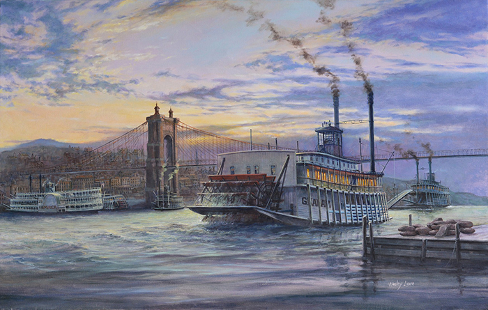 Dawn on the Ohio, Cincinnati