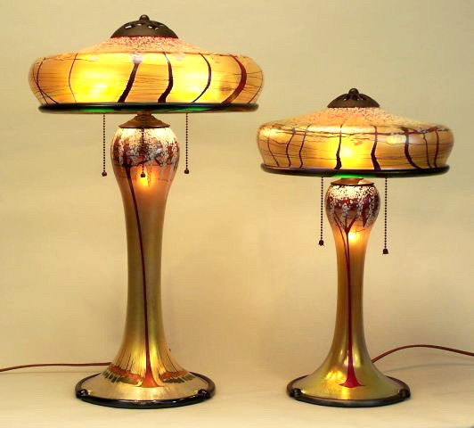 Large Cherry Blossom and Magnum Lamps