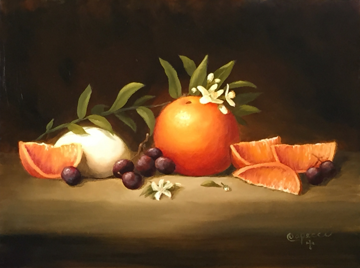 Orange, Egg and Blossom