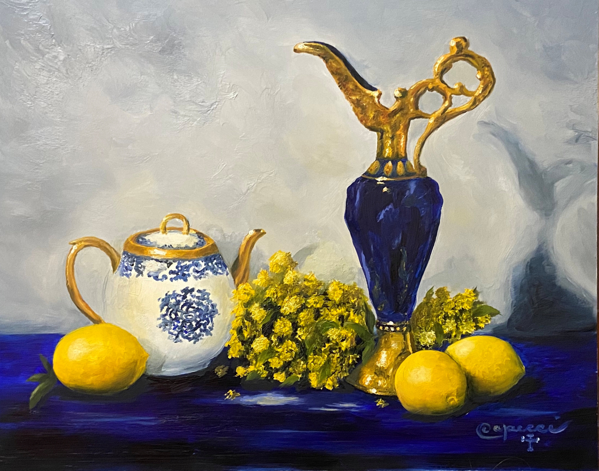 Lemons with Blue